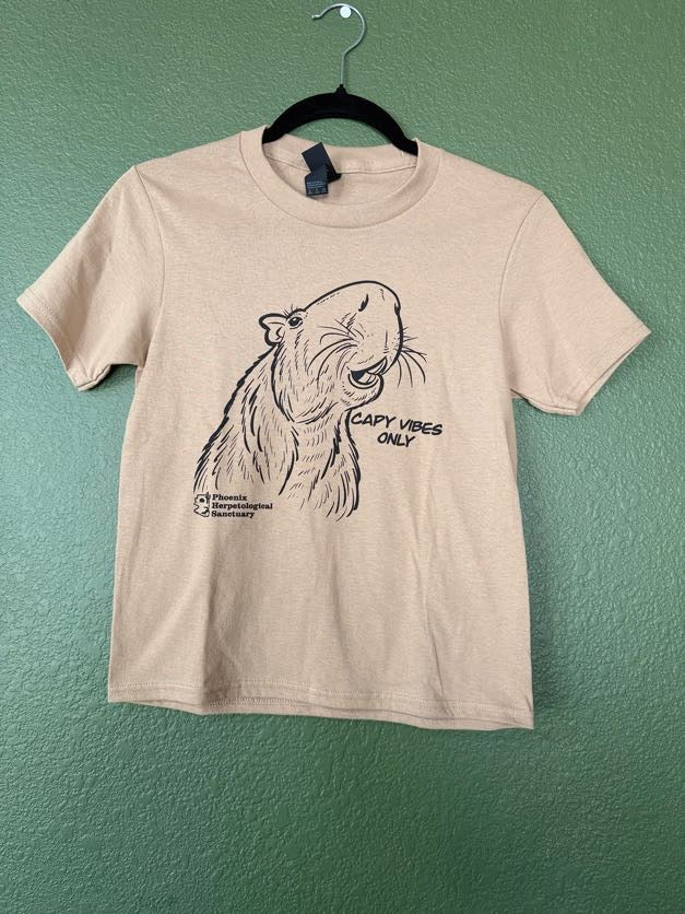 Kids Shirt- Capy Vibes Only